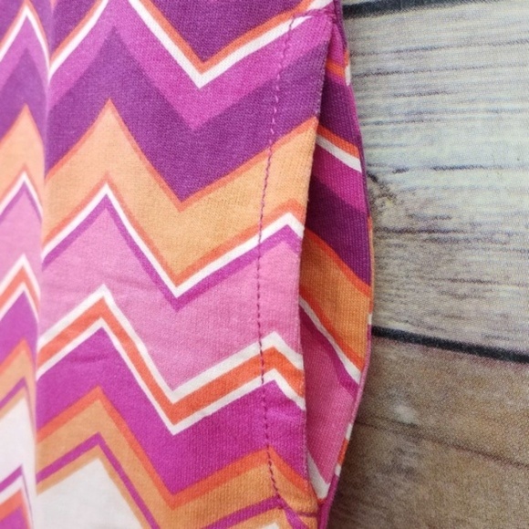 SOLD Crazy 8Dress Pink Orange Chevron Stripe - Picture 4 of 8